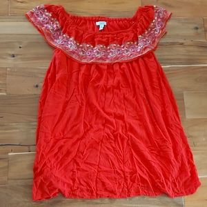 Women's Arizona Jean Co. Embroidered Dress Size XL